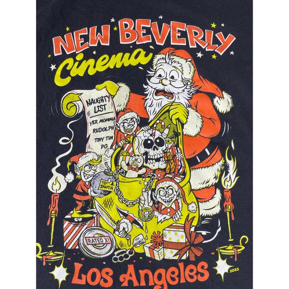 New Beverly Cinema Los Angeles Graphic T-Shirt Small - Picture 5 of 6